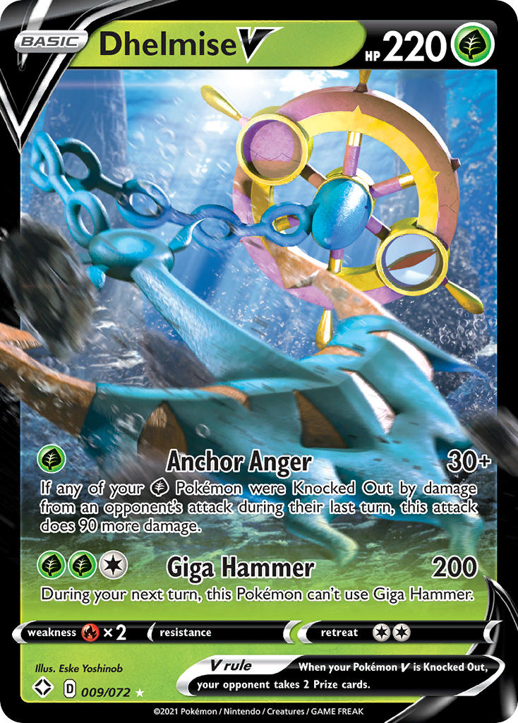 Dhelmise V (009/072) [Sword & Shield: Shining Fates] | Odin's Place