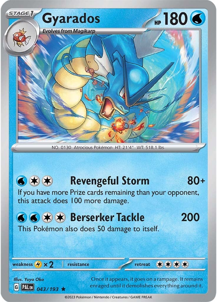 Gyarados (043/193) [Scarlet & Violet: Paldea Evolved] | Odin's Place