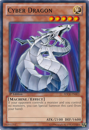Cyber Dragon (White) [SDCR-EN003] Common | Odin's Place