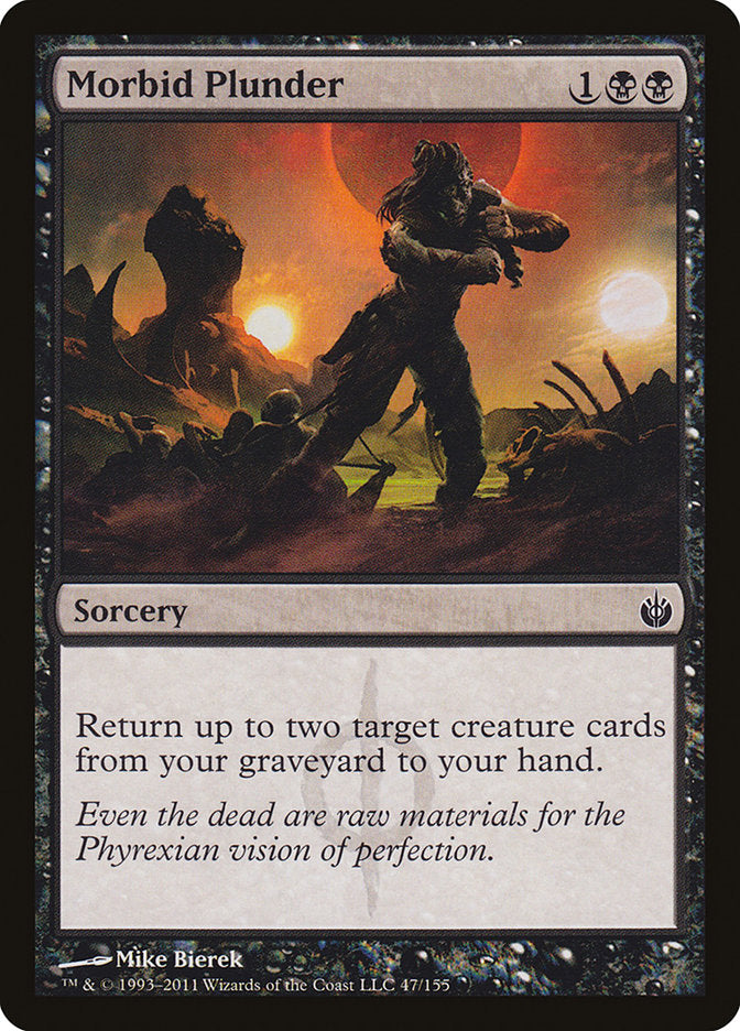 Morbid Plunder (47) [Mirrodin Besieged] | Odin's Place