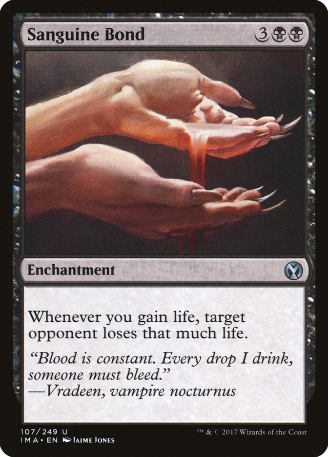 Sanguine Bond (107) [Iconic Masters] | Odin's Place
