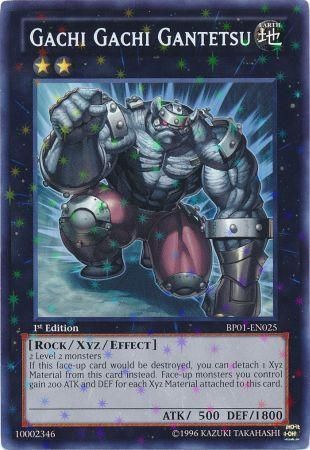 Gachi Gachi Gantetsu [BP01-EN025] Starfoil Rare | Odin's Place