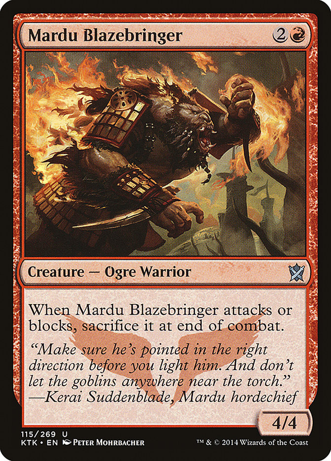Mardu Blazebringer (115) [Khans of Tarkir] | Odin's Place