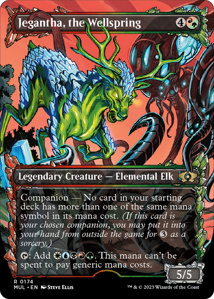 Jegantha, the Wellspring (Halo Foil) [Multiverse Legends] | Odin's Place