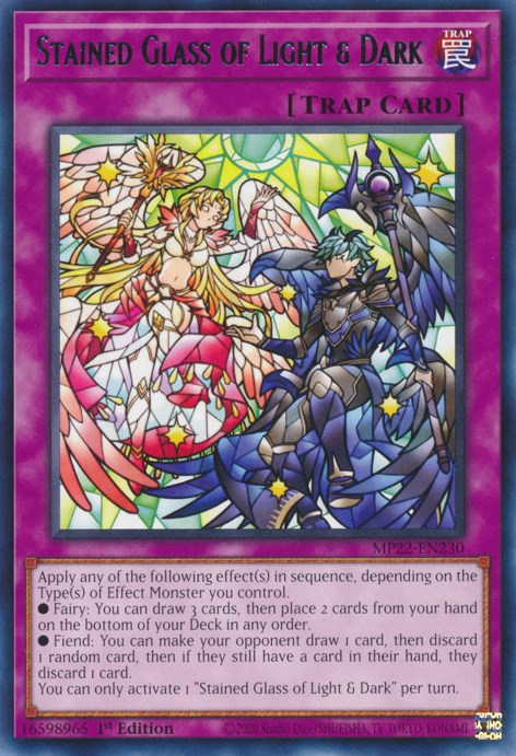 Stained Glass of Light & Dark [MP22-EN230] Rare | Odin's Place