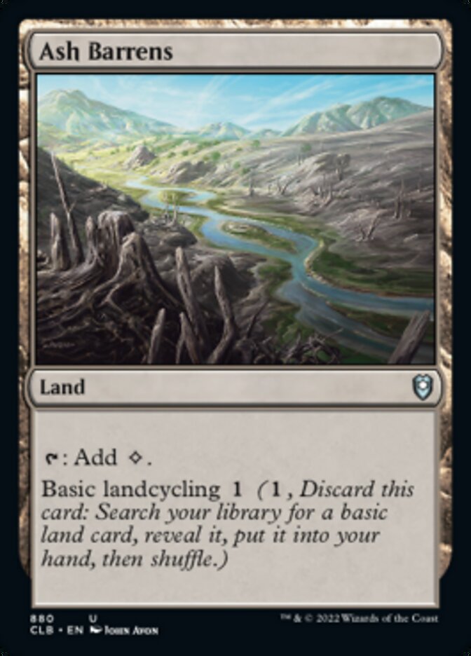 Ash Barrens [Commander Legends: Battle for Baldur's Gate] | Odin's Place