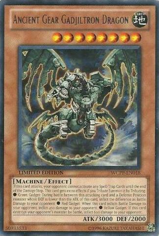 Ancient Gear Gadjiltron Dragon [WCPP-EN018] Rare | Odin's Place