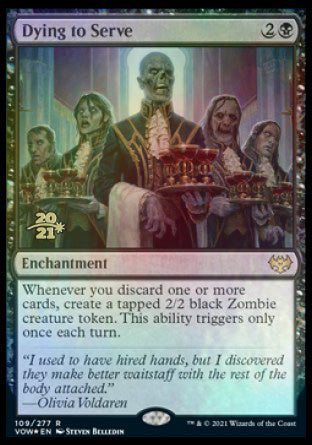 Dying to Serve [Innistrad: Crimson Vow Prerelease Promos] | Odin's Place
