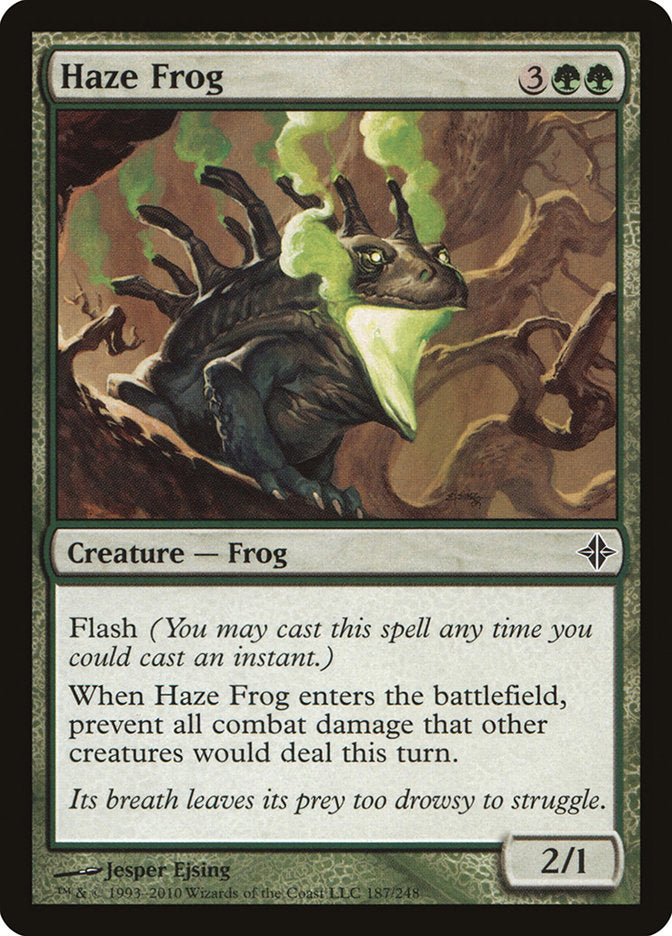 Haze Frog (187) [Rise of the Eldrazi] | Odin's Place