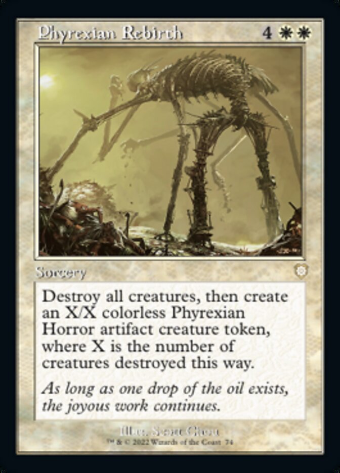 Phyrexian Rebirth (Retro) [The Brothers' War Commander] | Odin's Place