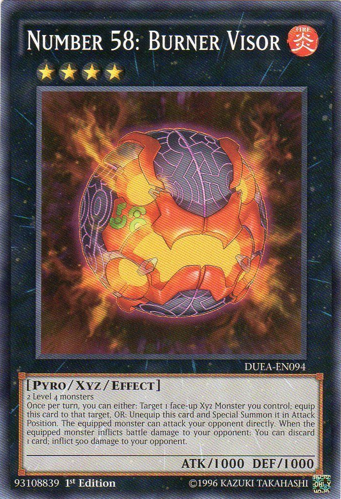 Number 58: Burner Visor [DUEA-EN094] Common | Odin's Place