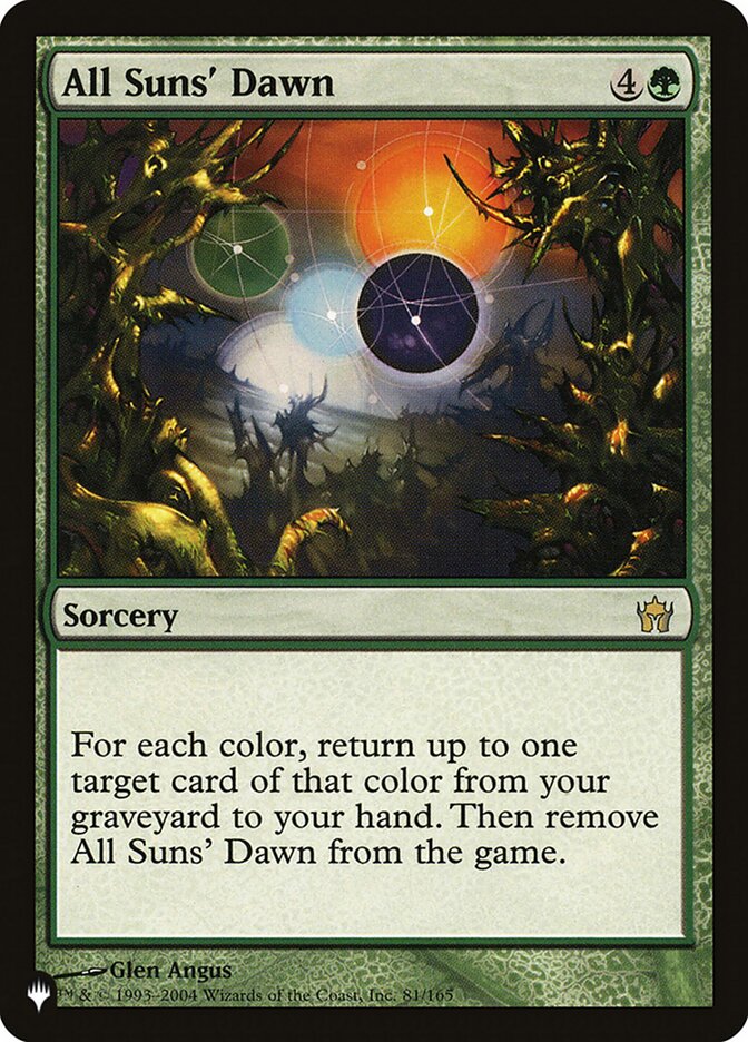 All Suns' Dawn [The List] | Odin's Place