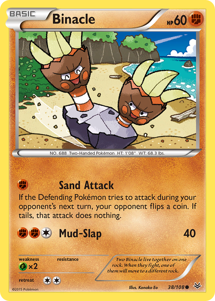 Binacle (38/108) [XY: Roaring Skies] | Odin's Place