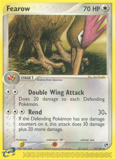 Fearow (37/100) [EX: Sandstorm] | Odin's Place