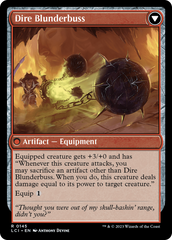 Dire Flail // Dire Blunderbuss [The Lost Caverns of Ixalan Prerelease Cards] | Odin's Place