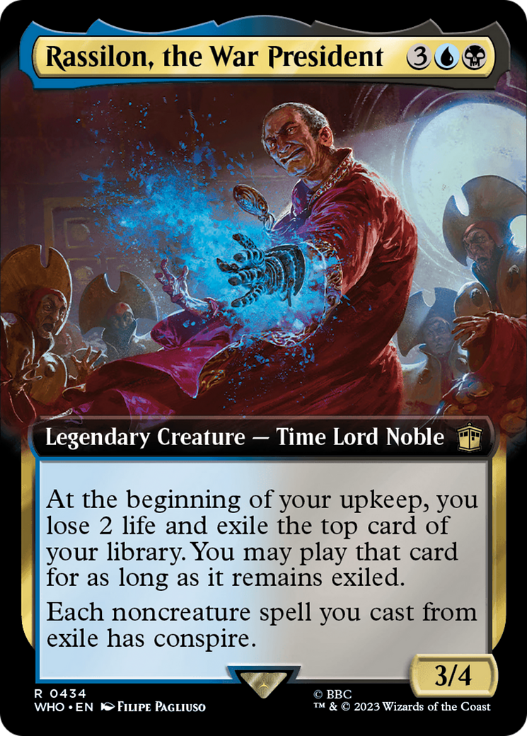 Rassilon, the War President (Extended Art) [Doctor Who] | Odin's Place