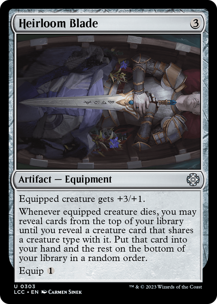 Heirloom Blade [The Lost Caverns of Ixalan Commander] | Odin's Place