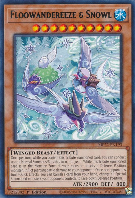 Floowandereeze & Snowl [MP22-EN193] Rare | Odin's Place