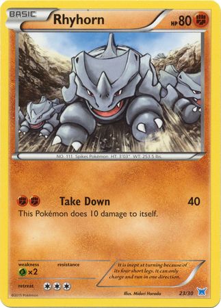 Rhyhorn (23/30) [XY: Trainer Kit 2 - Latios] | Odin's Place