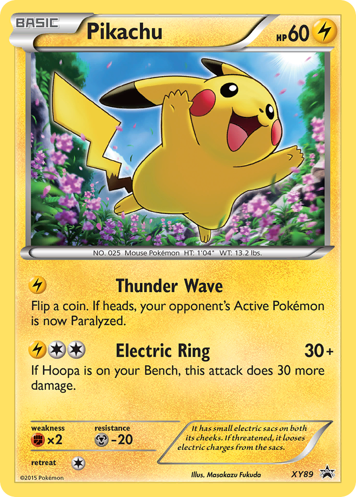 Pikachu (XY89) (Collector Chest) [XY: Black Star Promos] | Odin's Place