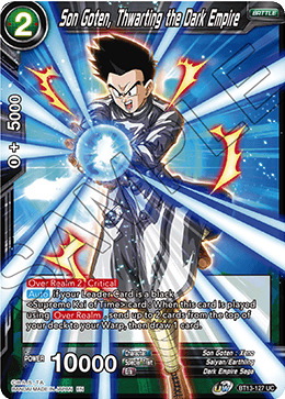 Son Goten, Thwarting the Dark Empire (Uncommon) (BT13-127) [Supreme Rivalry] | Odin's Place