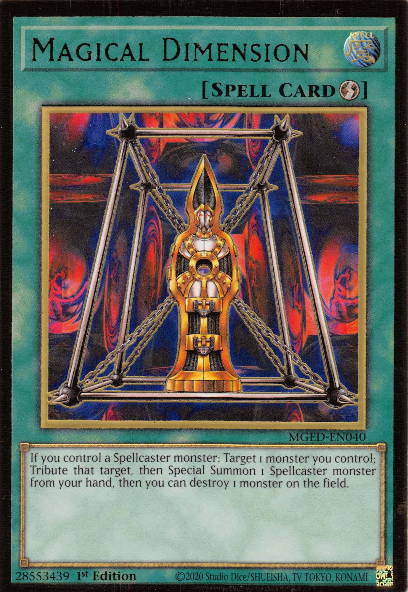 Magical Dimension [MGED-EN040] Gold Rare | Odin's Place