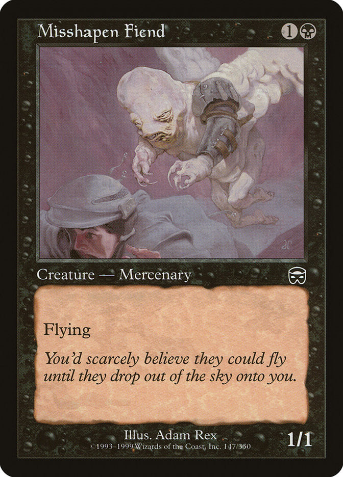 Misshapen Fiend (147) [Mercadian Masques] | Odin's Place