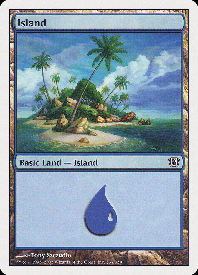 Island (337) [Ninth Edition] | Odin's Place