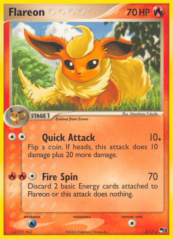 Flareon (2/17) [POP Series 3] | Odin's Place