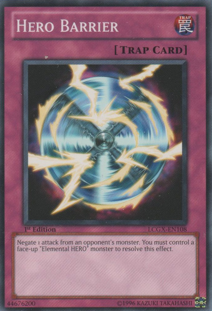 Hero Barrier [LCGX-EN108] Common | Odin's Place