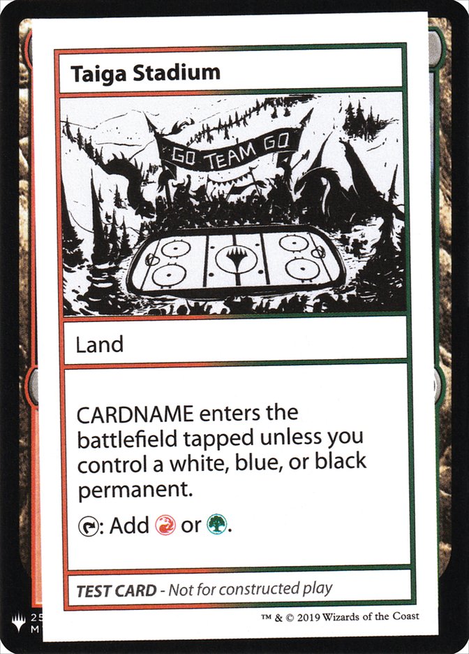 Taiga Stadium [Mystery Booster Playtest Cards] | Odin's Place
