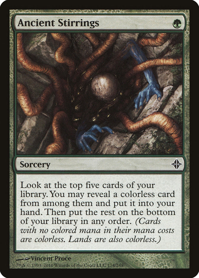 Ancient Stirrings (174) [Rise of the Eldrazi] | Odin's Place