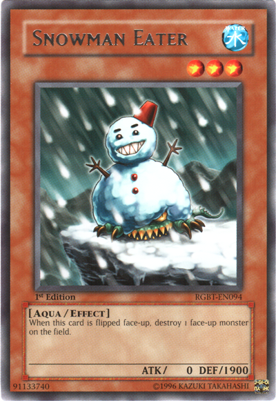 Snowman Eater [RGBT-EN094] Rare | Odin's Place