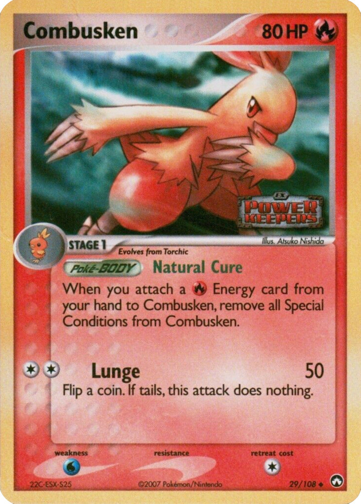 Combusken (29/108) (Stamped) [EX: Power Keepers] | Odin's Place