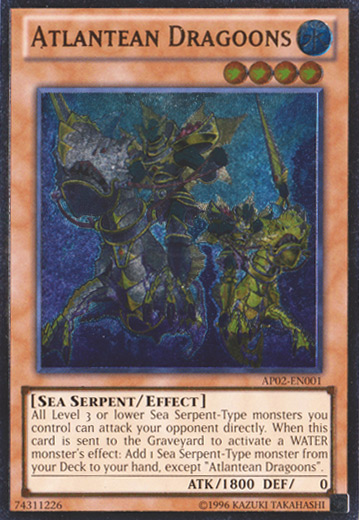 Atlantean Dragoons [AP02-EN001] Ultimate Rare | Odin's Place