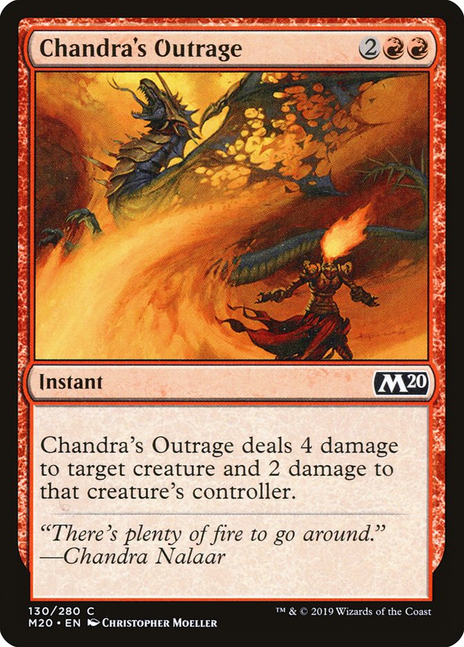 Chandra's Outrage [Core Set 2020] | Odin's Place