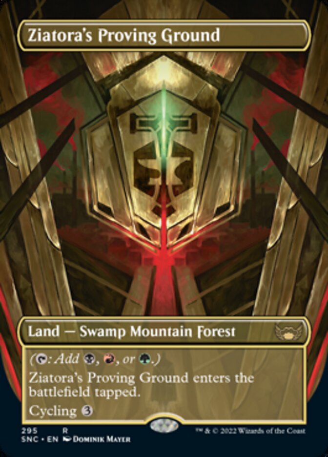 Ziatora's Proving Ground (Borderless Alternate Art) [Streets of New Capenna] | Odin's Place