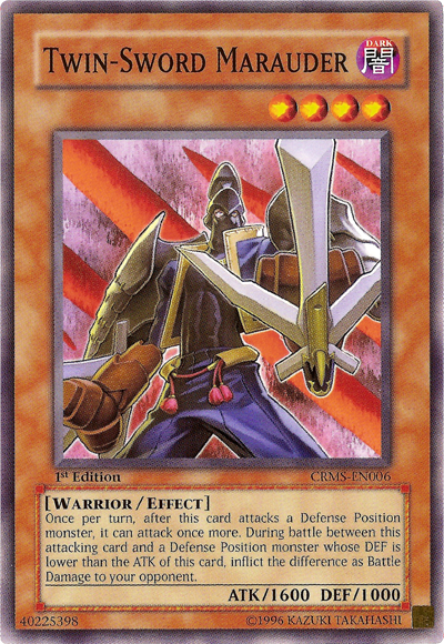 Twin-Sword Marauder [CRMS-EN006] Common | Odin's Place