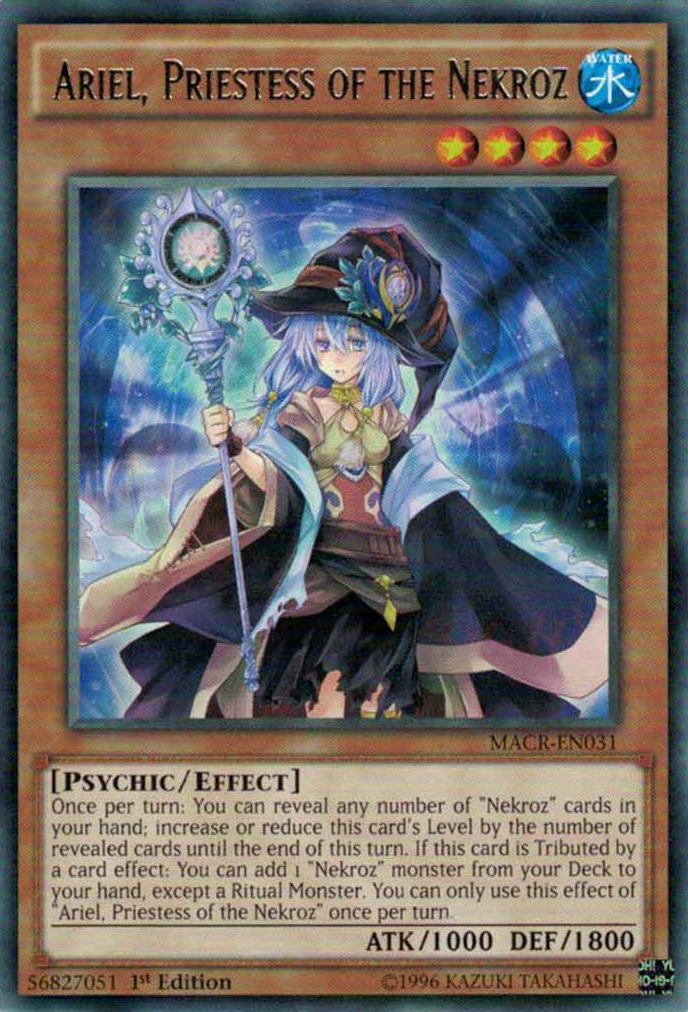 Ariel, Priestess of the Nekroz [MACR-EN031] Rare | Odin's Place