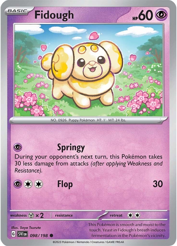 Fidough (098/198) [Scarlet & Violet: Base Set] | Odin's Place