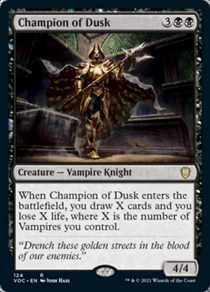 Champion of Dusk [Innistrad: Crimson Vow Commander] | Odin's Place