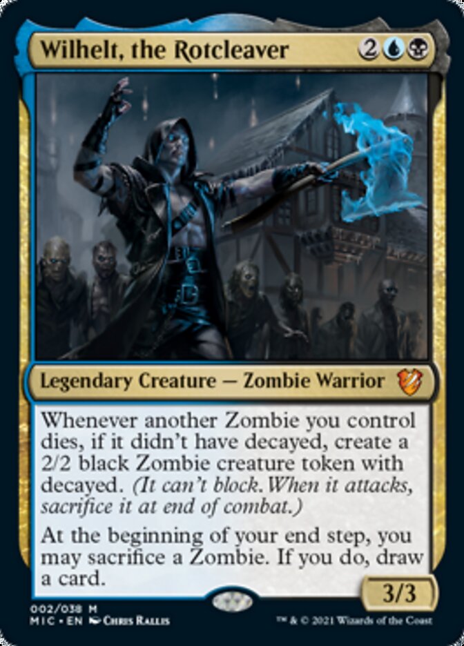 Wilhelt, the Rotcleaver (Display Commander) [Innistrad: Midnight Hunt Commander] | Odin's Place