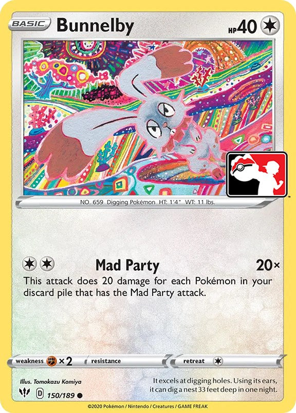 Bunnelby (150/189) [Prize Pack Series One] | Odin's Place