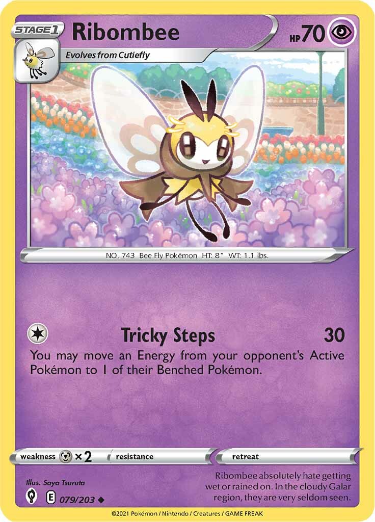 Ribombee (079/203) [Sword & Shield: Evolving Skies] | Odin's Place