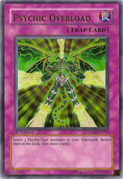 Psychic Overload [TDGS-EN070] Ultra Rare | Odin's Place