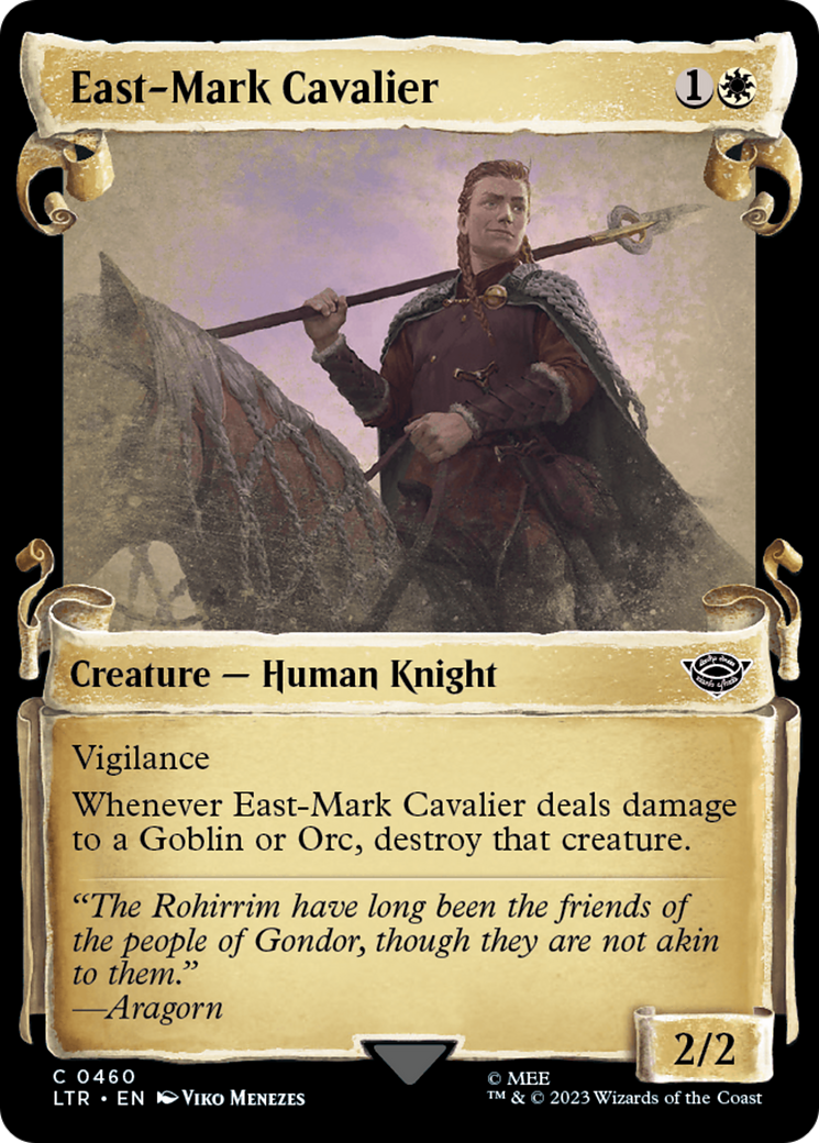 East-Mark Cavalier [The Lord of the Rings: Tales of Middle-Earth Showcase Scrolls] | Odin's Place
