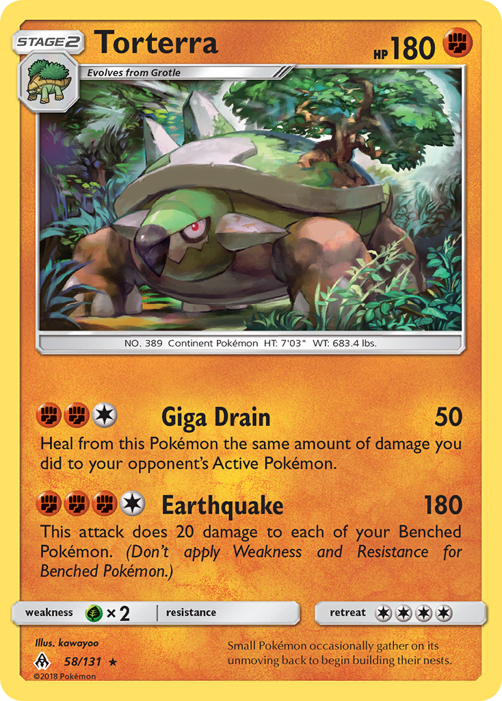 Torterra (58/131) [Sun & Moon: Forbidden Light] | Odin's Place