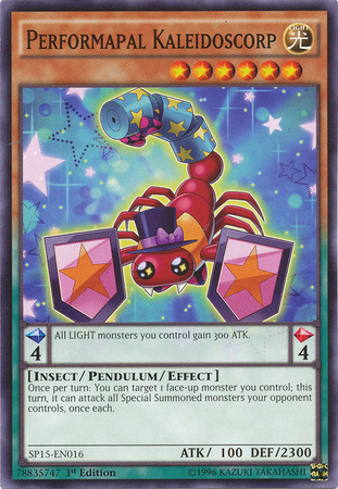 Performapal Kaleidoscorp [SP15-EN016] Common | Odin's Place