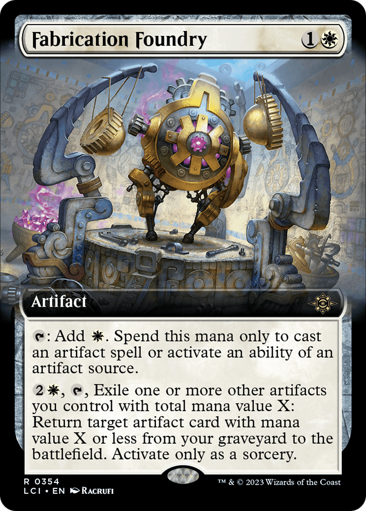 Fabrication Foundry (Extended Art) [The Lost Caverns of Ixalan] | Odin's Place