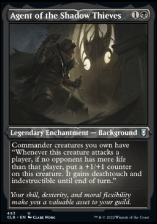 Agent of the Shadow Thieves (Foil Etched) [Commander Legends: Battle for Baldur's Gate] | Odin's Place